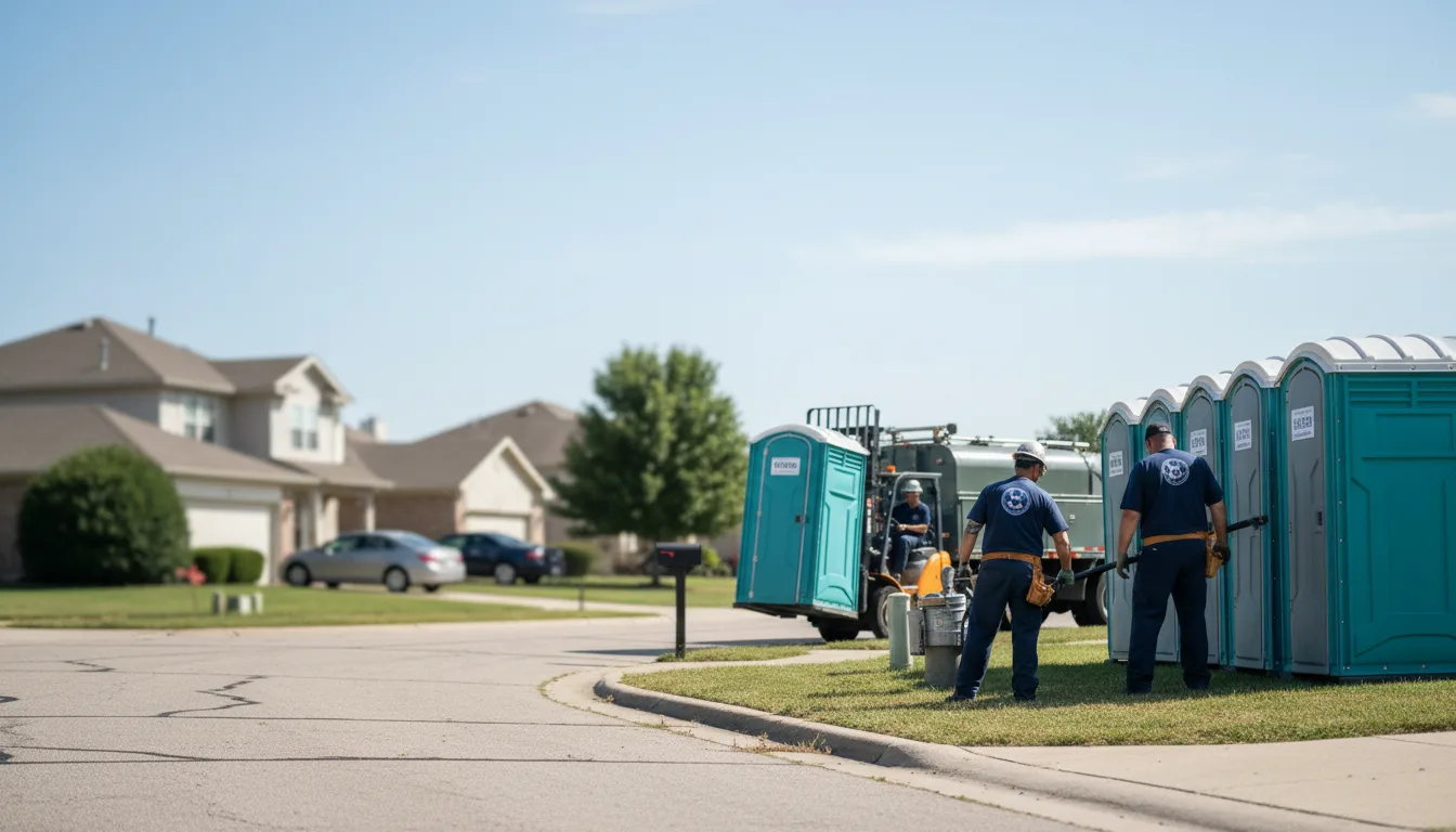 Porta Potty Rental in Linden, MI near me